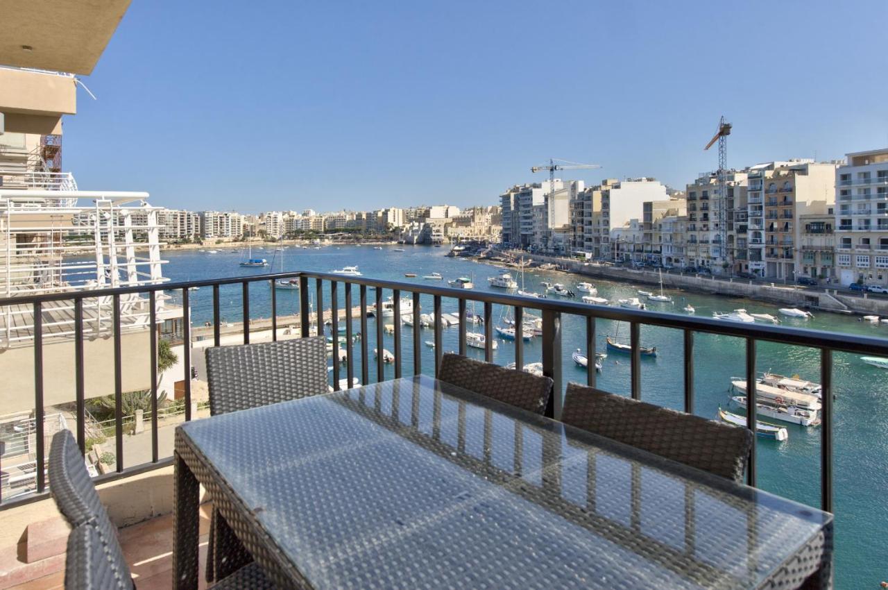 Spinola Court - Stunning Seaview Apartment & Penthouse On Spinola Bay By Shortletsmalta Saint Julian's 外观 照片
