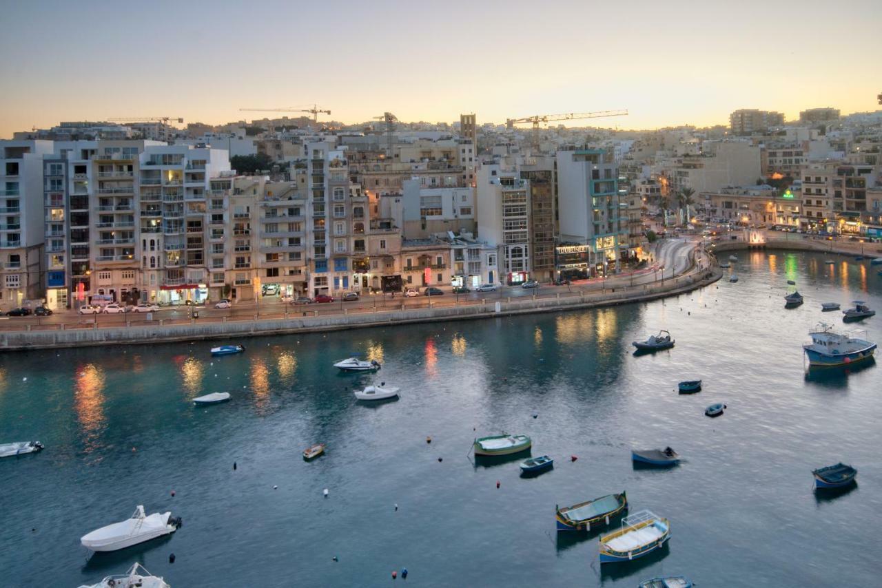 Spinola Court - Stunning Seaview Apartment & Penthouse On Spinola Bay By Shortletsmalta Saint Julian's 外观 照片